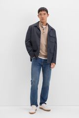 Cortefiel malha de malha Azul