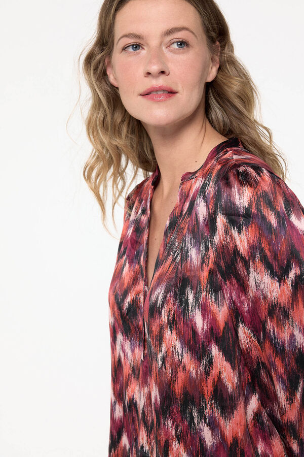 Vero Moda Camisa manga comprida estampada Roxo