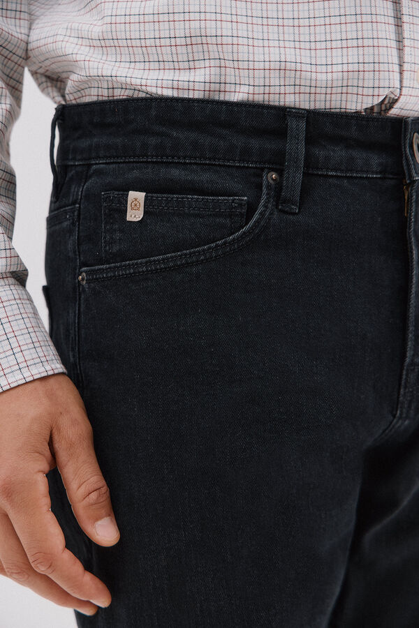 Cortefiel Pantal&oacute;n vaquero slim fit Negro