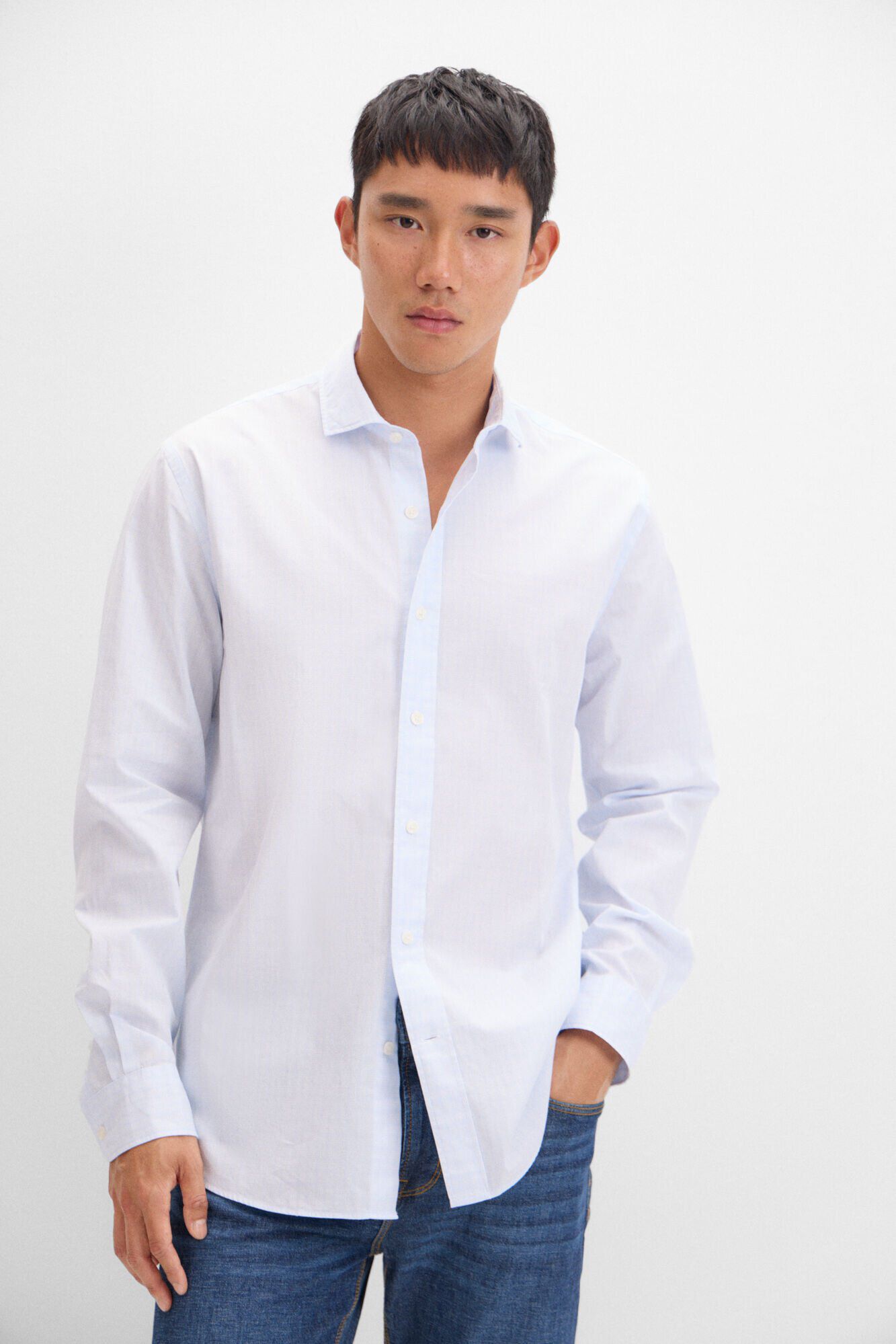 Cortefiel Camisa xadrez popelina