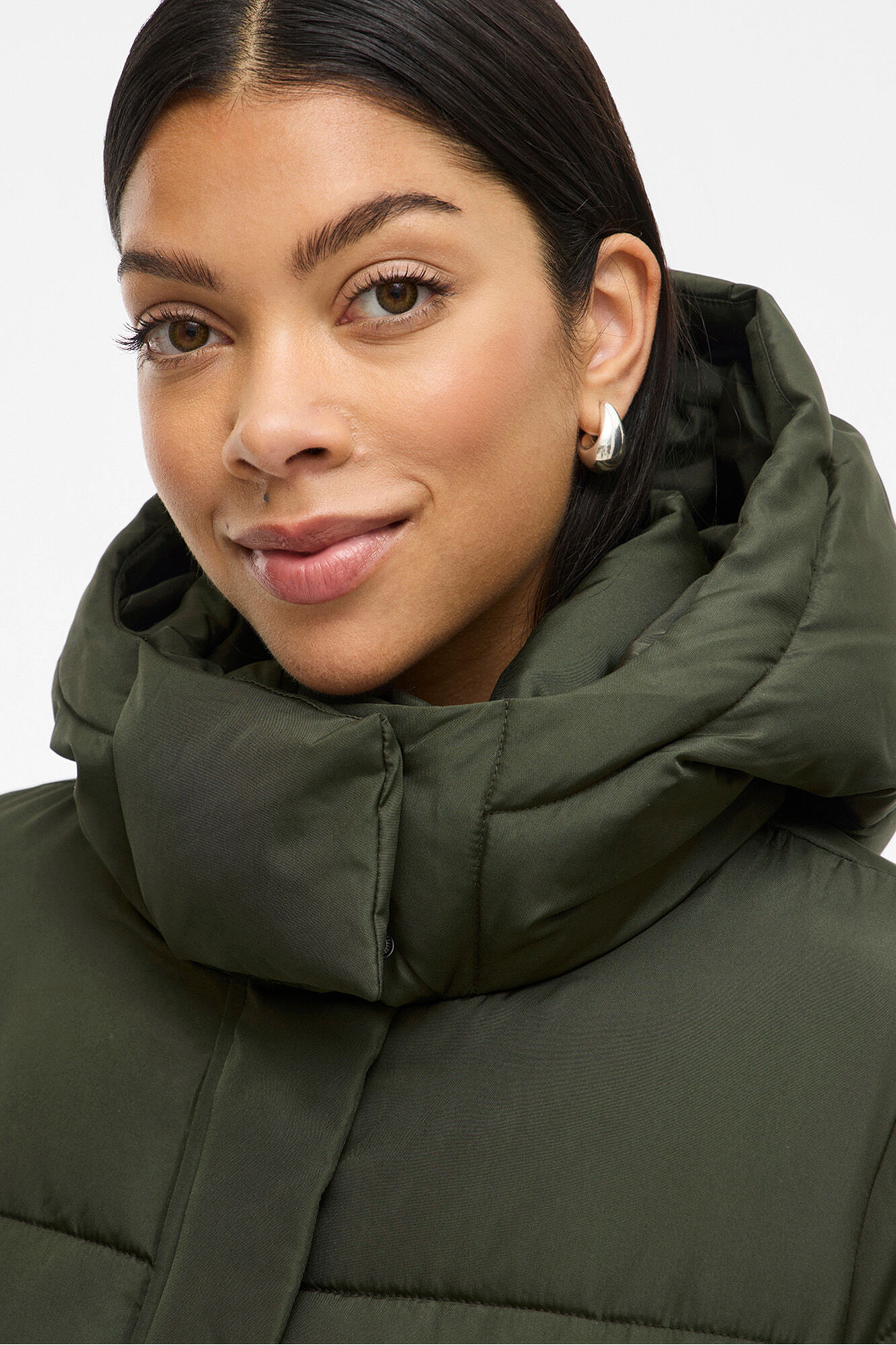 Vila Abrigo acolchado con capucha