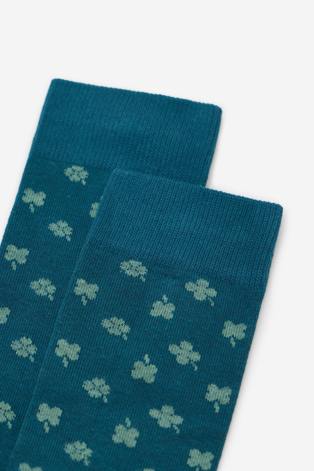 Cortefiel Calcetin dibujo trebol