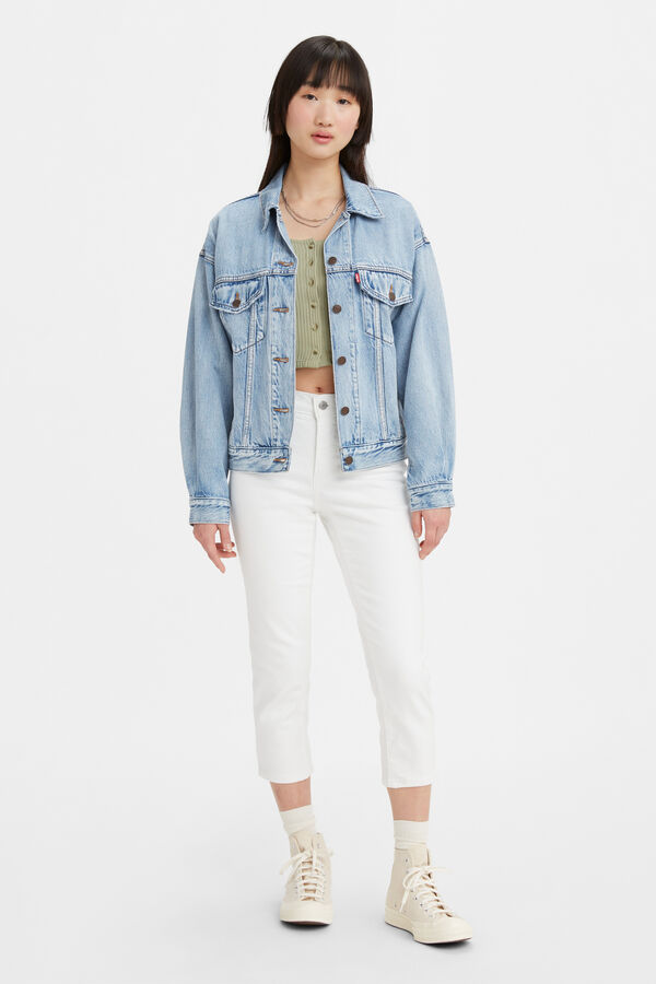 Levi's 311&trade; Cal&ccedil;a Jeans Skinny Capri Shaping Branco