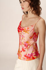 Grace & Mila Top de tirantes con estampado floral Rosa