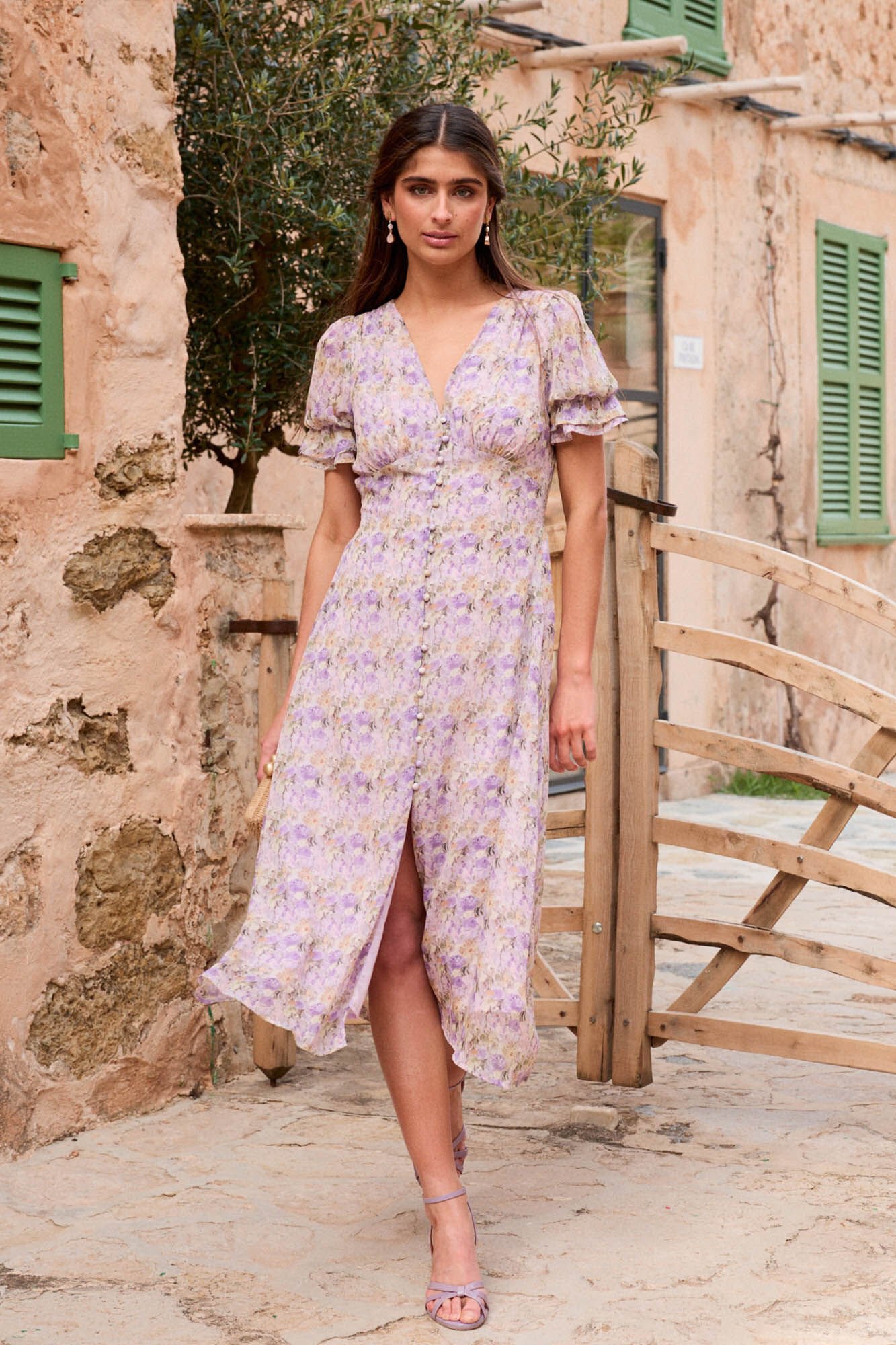 Pol&iacute;n Et Moi Vestido botones Armelle