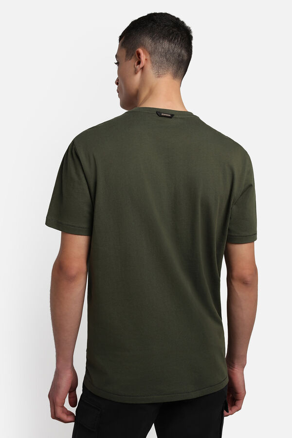 Cortefiel Camiseta de manga corta Turin Verde