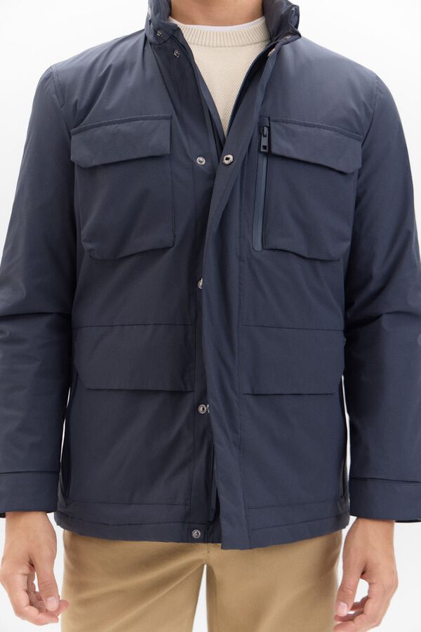 Cortefiel Chaqueta ligera Azul marino