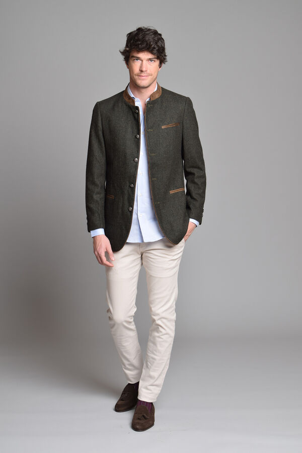 Cloking Chaqueta Austriaca Espiga Verde