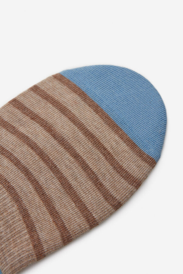 Cortefiel 2 pares calcetines invisibles con coolmax Beige