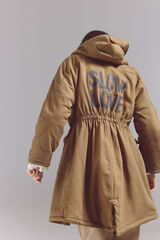 Slowlove Parka ligera Kaki