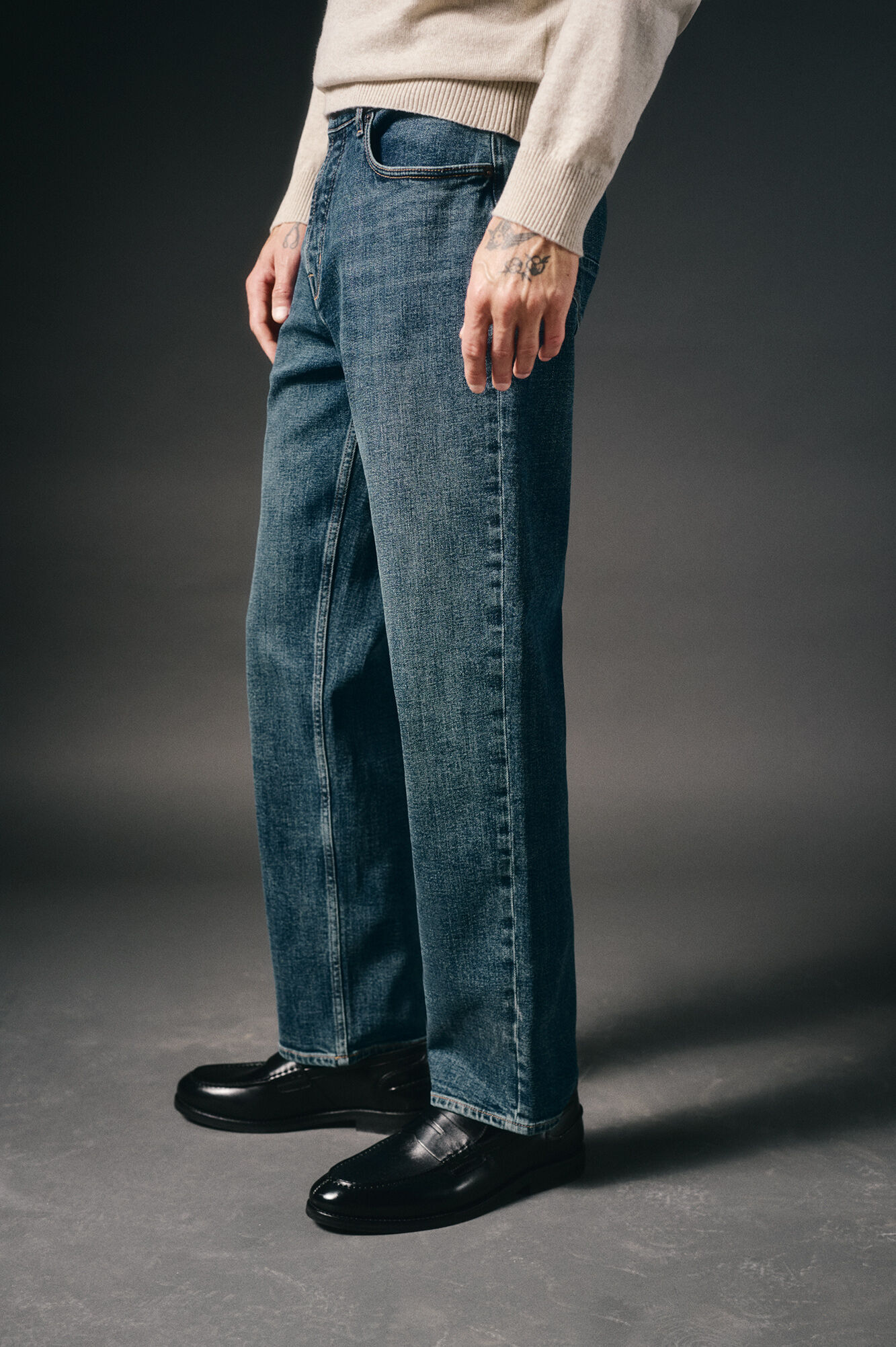 OOTO Pantal&oacute;n vaquero straight fit