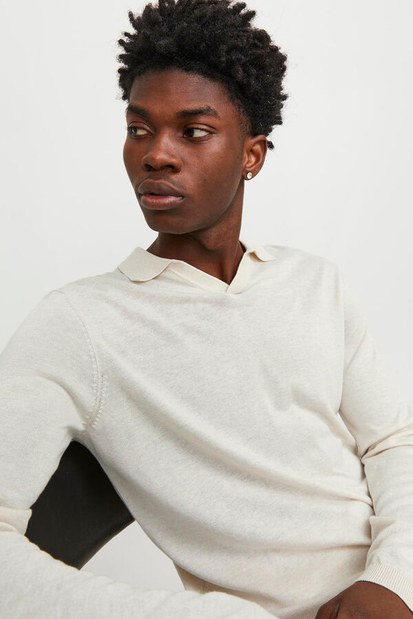 Jack & Jones Jersey de punto Blanco