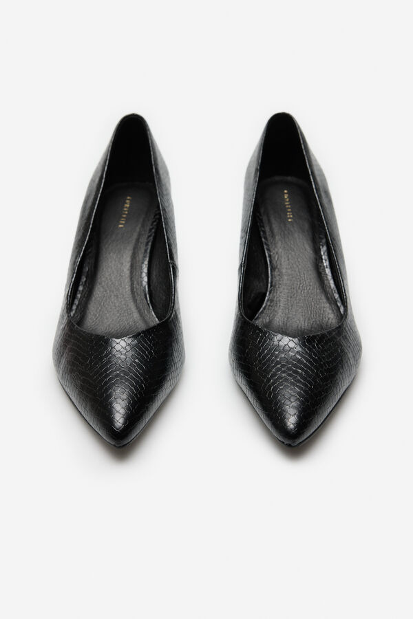 Cortefiel Tac&oacute;n fino Negro