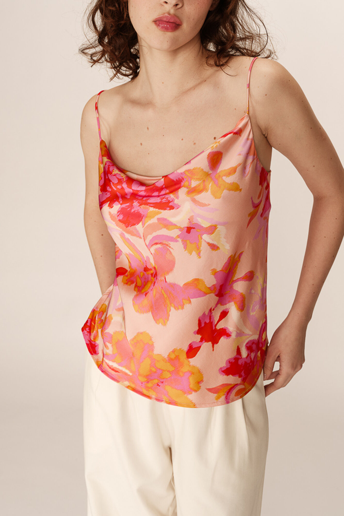 Grace & Mila Top de tirantes con estampado floral