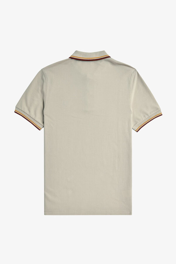 Fred Perry Polo con dos tonos Fred Perry Beige