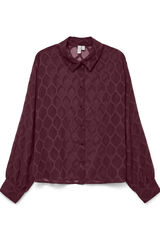 Vero Moda Camisa con estructura Morado