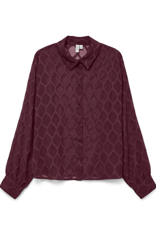 Vero Moda Camisa con estructura Morado