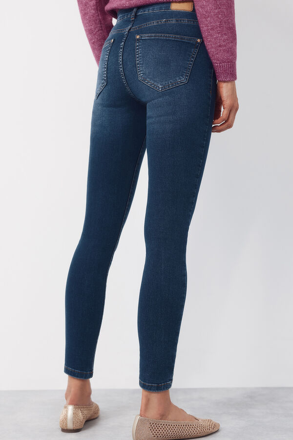 Cortefiel Jeans Sensational Skinny Azul