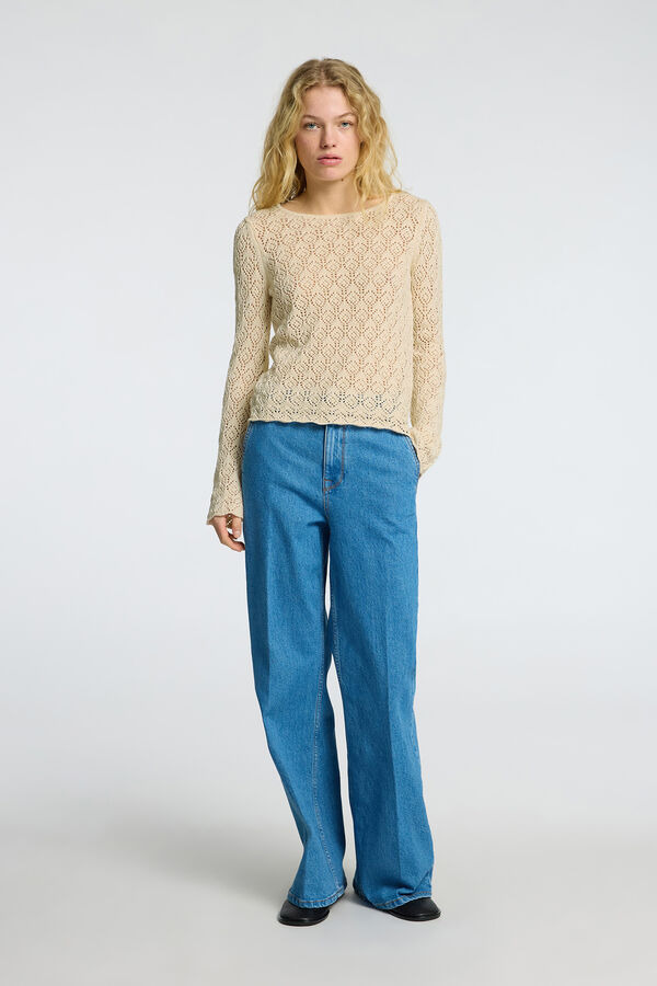 Selected Femme Top de malha Cinzento