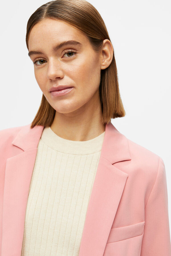 Object Blazer cl&aacute;sica Rosa