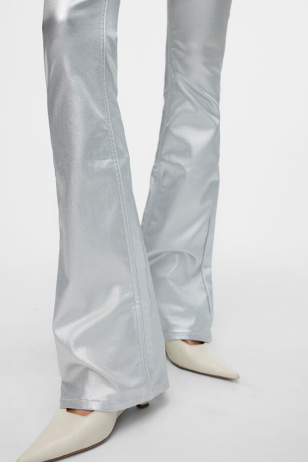 Vero Moda Jeans metalizado Gris