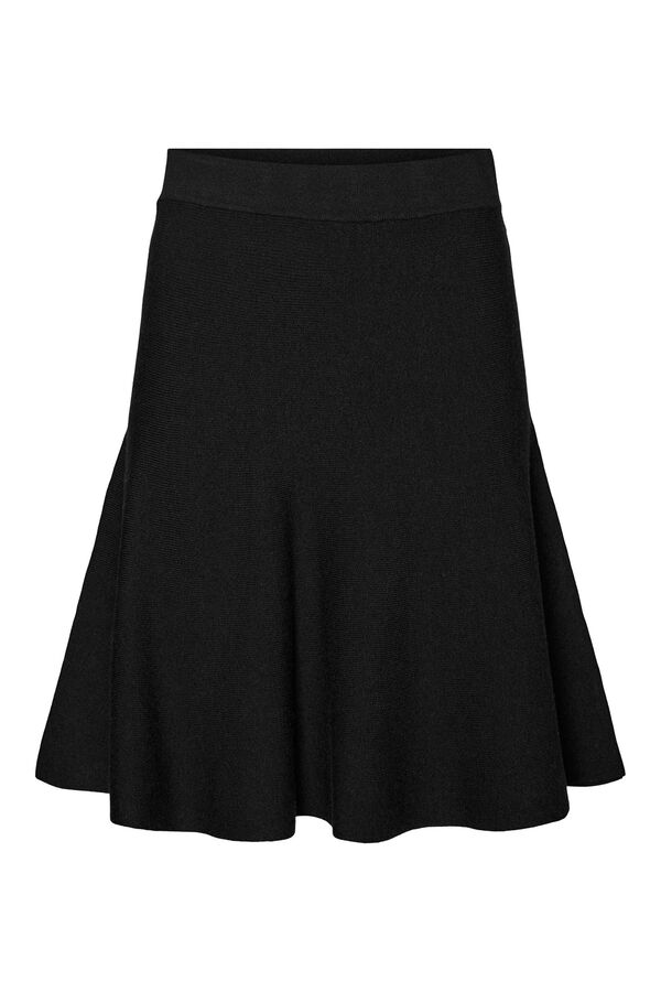 Vero Moda Falda corta de punto Negro