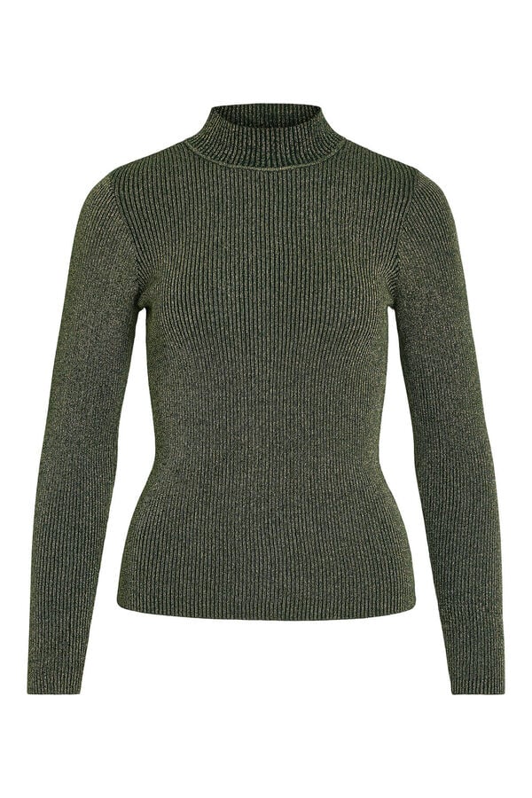 Vila Jersey cuello alto l&uacute;rex Turquesa