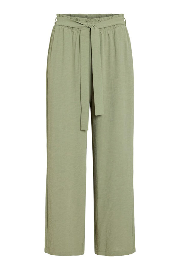 Vila Pantal&oacute;n culotte con cintura alta Verde oscuro