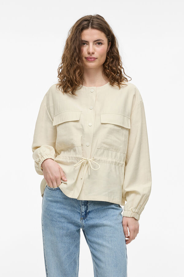 Vila Chaqueta sahariana abotonada Gris