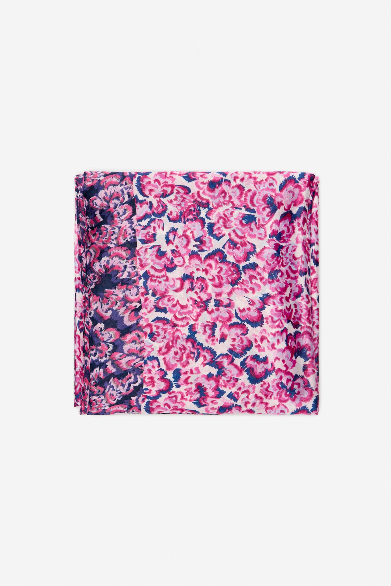 Cortefiel Len&ccedil;o floral sedoso