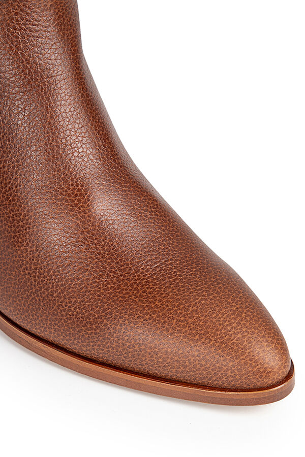 Popa Botins de salto alto para senhora Taylor Nomada Castanho