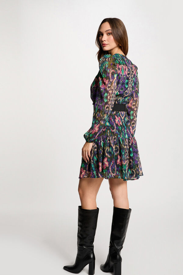 Morgan Vestido largo estampado Multicolorido