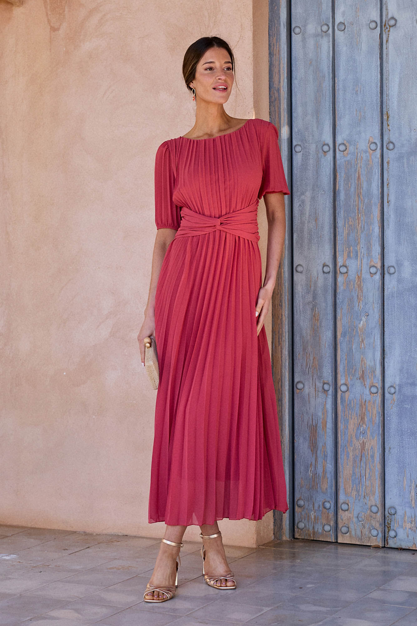 Pol&iacute;n Et Moi Vestido plisado Candela