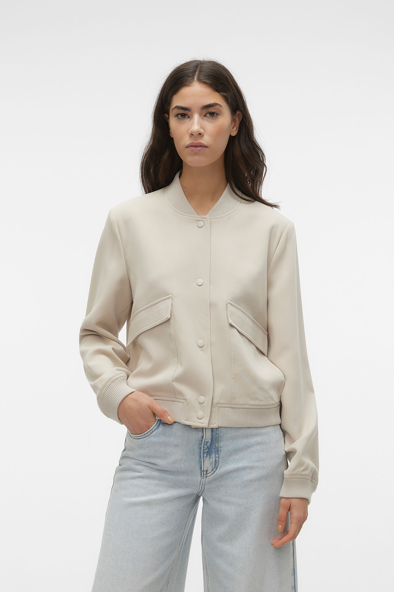 Vero Moda Chaqueta bomber de manga larga