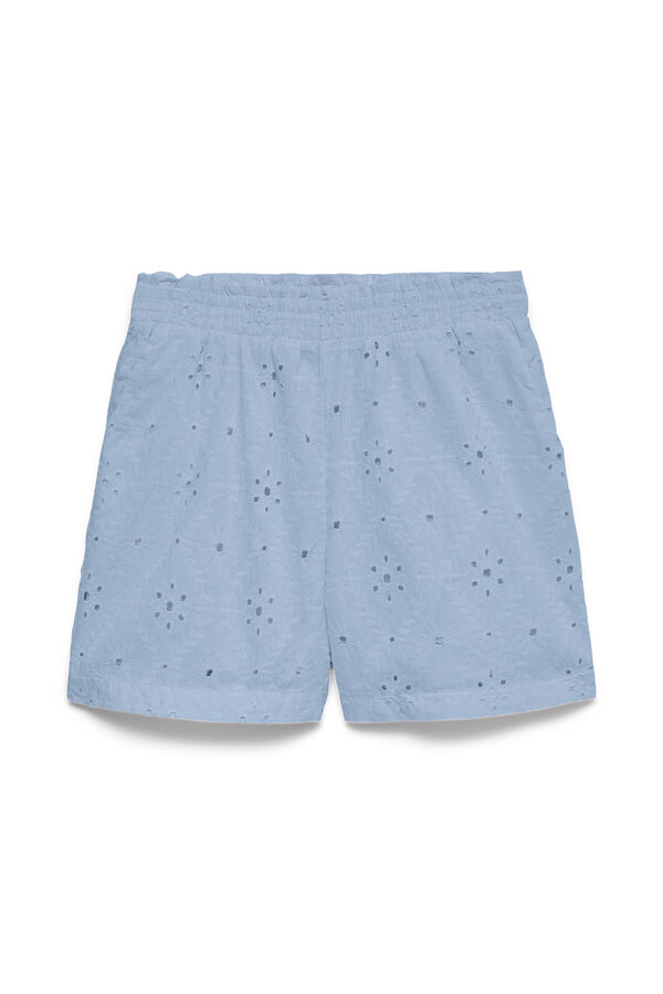 Vero Moda Cal&ccedil;&otilde;es com detalhes vazados Azul