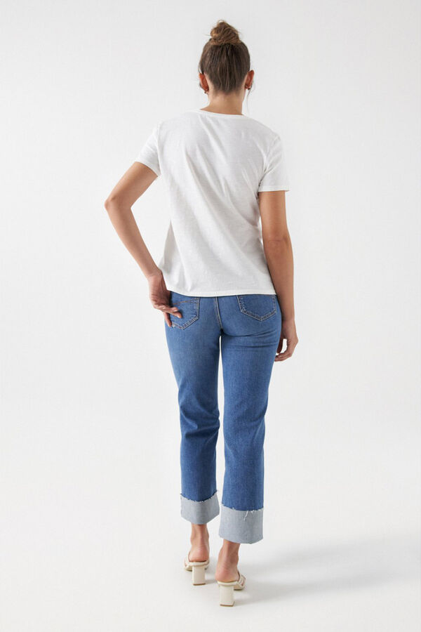 Salsa Jeans Camisola impressa laranjas Tostado