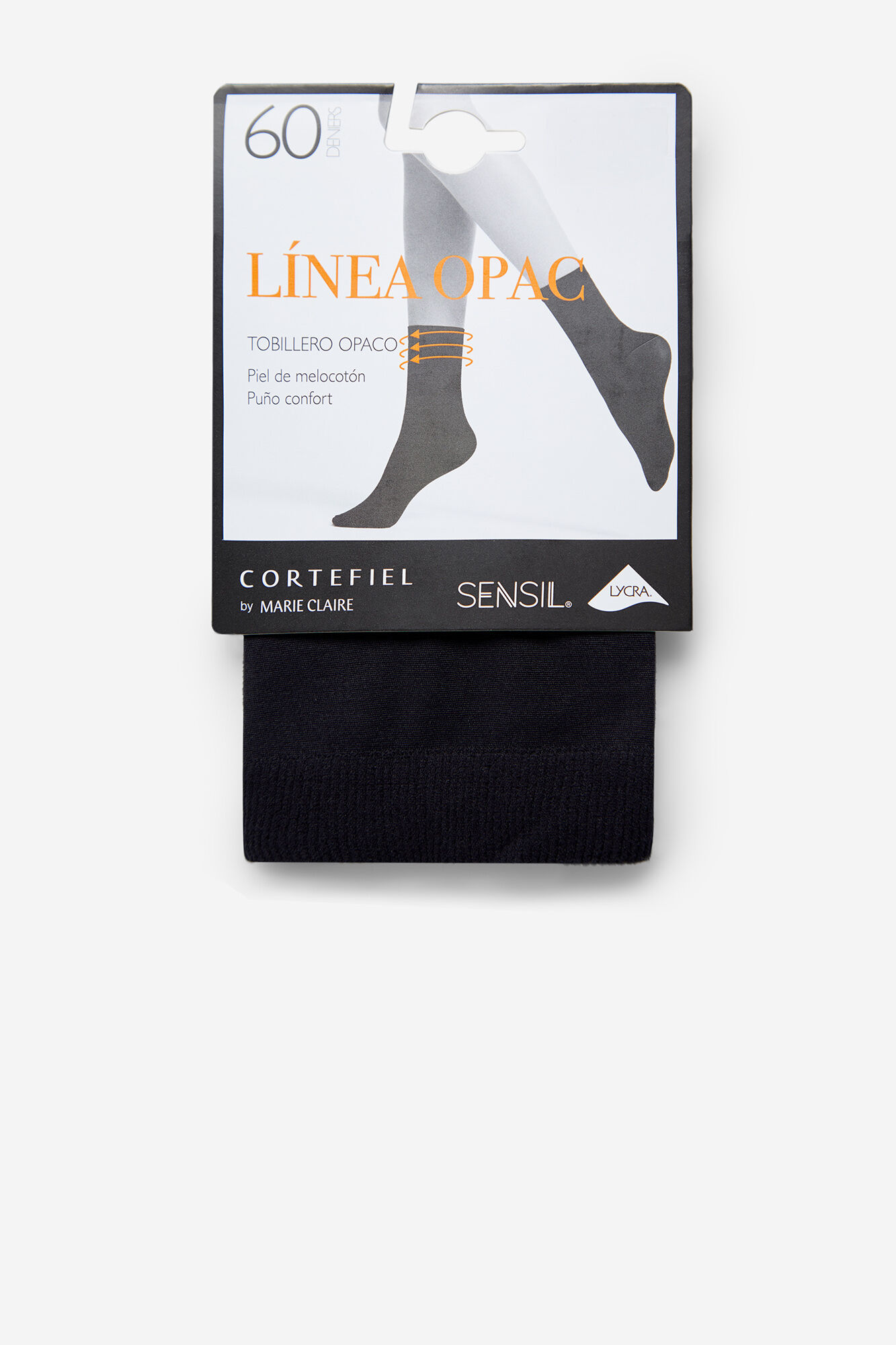 Cortefiel Meias pele de p&ecirc;ssego  60D