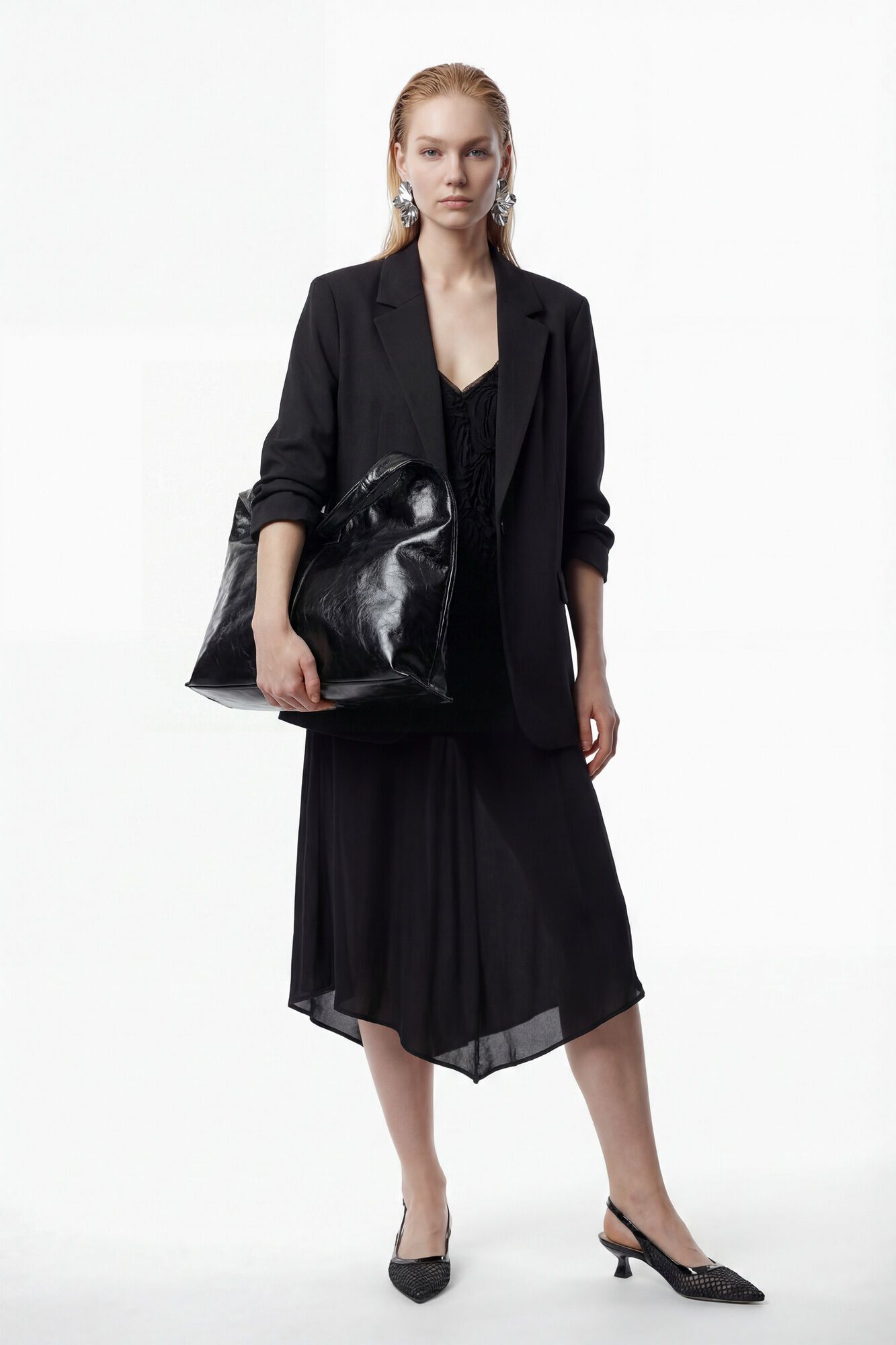 Vero Moda Vestido midi de tirantes
