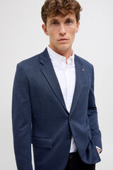 Jack & Jones Americana slim fit casual Azul marino