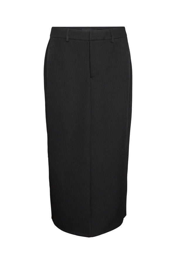 Vero Moda Saia midi Preto