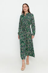 Vero Moda Vestido camiseiro manga comprida Preto