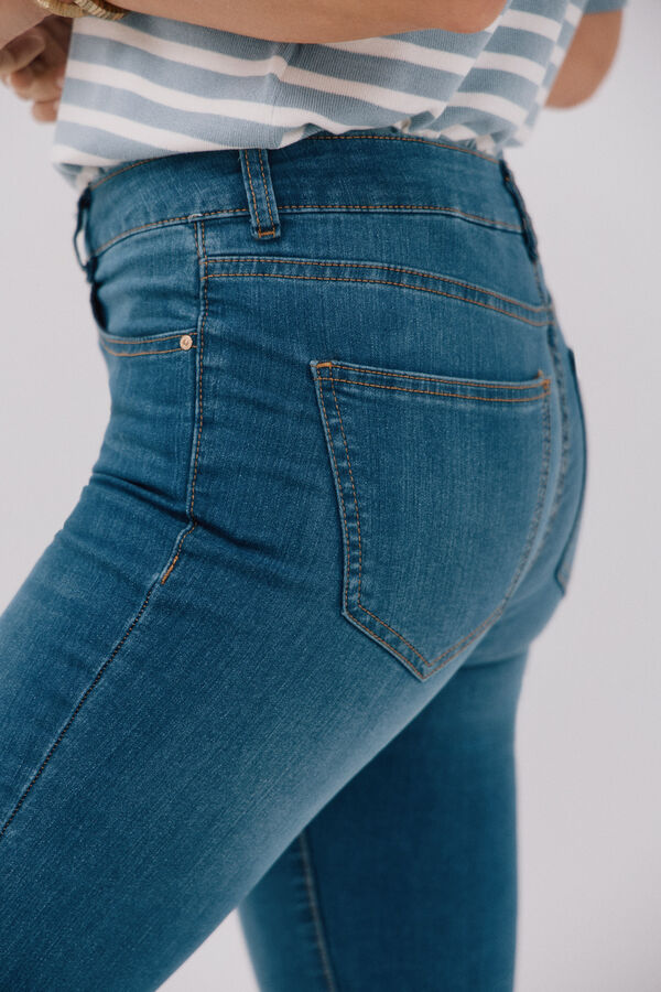Cortefiel Jeans Slim Sensacional Azul