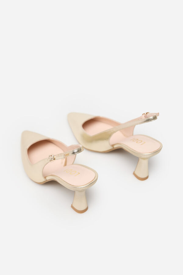 Lodi Sandalia tac&oacute;n Dorado