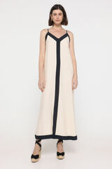 Vero Moda Vestido comprido flu&iacute;do Cinzento