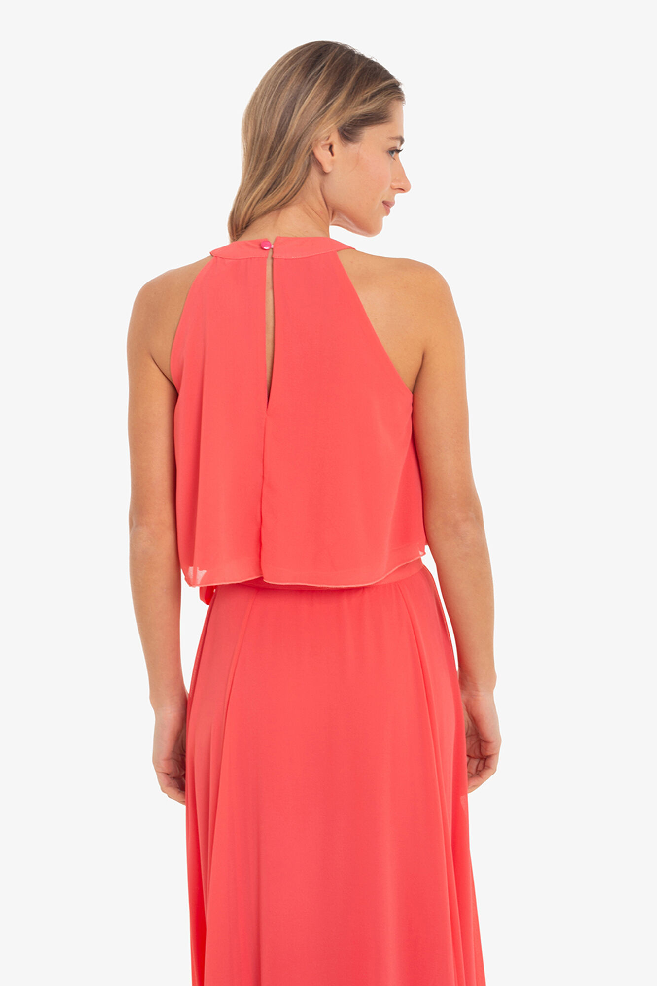 Cupl&eacute; Crop top gasa