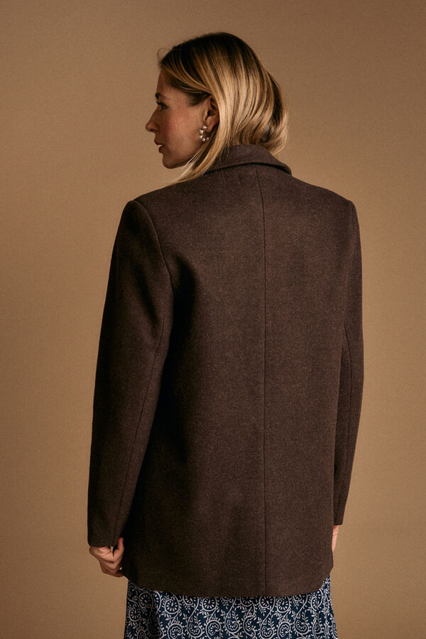 Pol&iacute;n Et Moi Sobretudo de pano Amaia Castanho