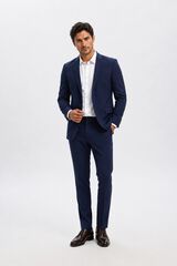 Selected Cal&ccedil;as de fato Slim Fit Azul