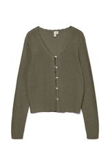 Vero Moda C&aacute;rdigan fino con l&uacute;rex Verde