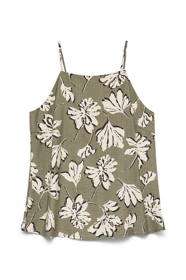 Vero Moda Top estampado con tirantes Verde