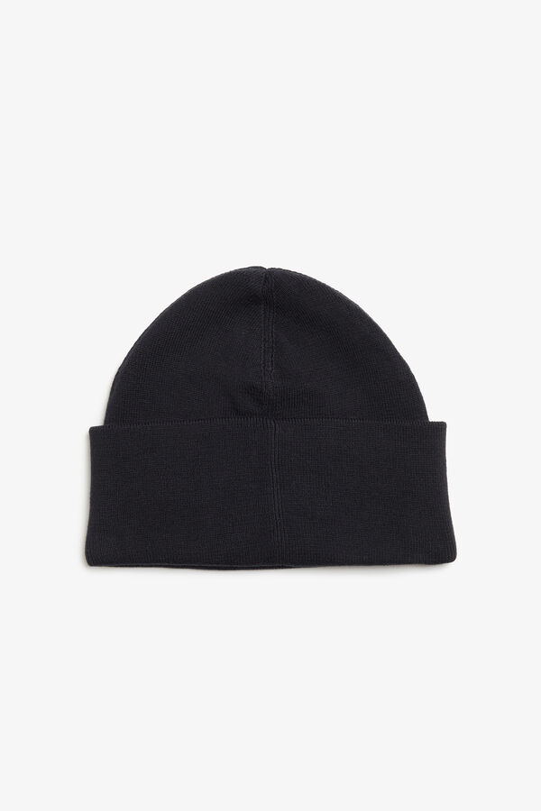 Cortefiel Gorro liso Negro